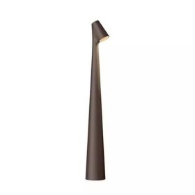 High Foot Charging Decoration Small Night Lamp Creative Ambience Light (Option: 45x5.5cm-Coffee)