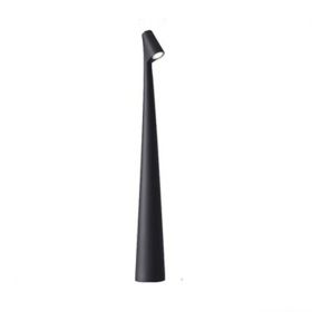 High Foot Charging Decoration Small Night Lamp Creative Ambience Light (Option: 45x5.5cm-Black)