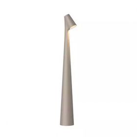 High Foot Charging Decoration Small Night Lamp Creative Ambience Light (Option: 45x5.5cm-Gray)